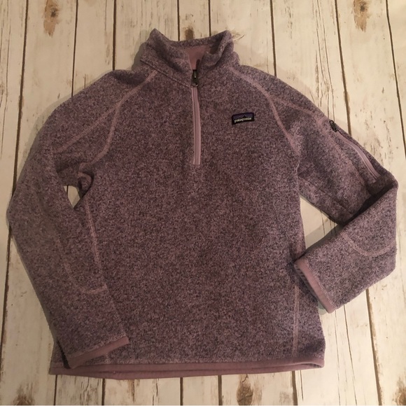 Patagonia purple sweater